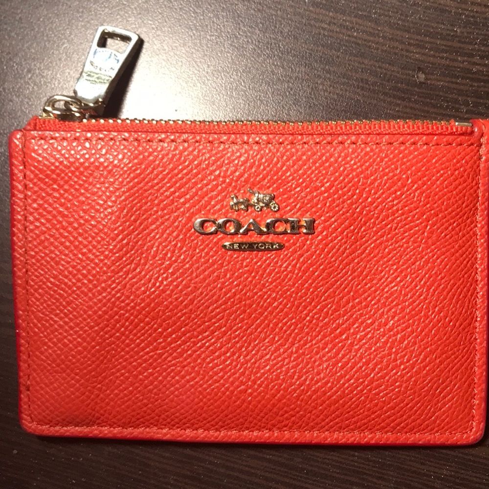 Coach mini skinny card case